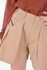 double-pleat S-CONCIAS Shorts